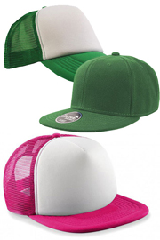 Rapper e visiera piatta - Cappelli promozionali da personalizzare
